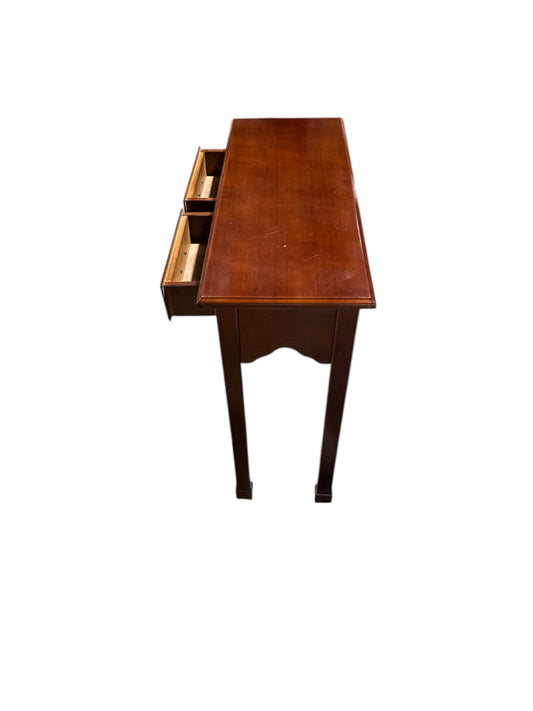 Bombay side table, 31"W x 12.5"D x 29.5"H