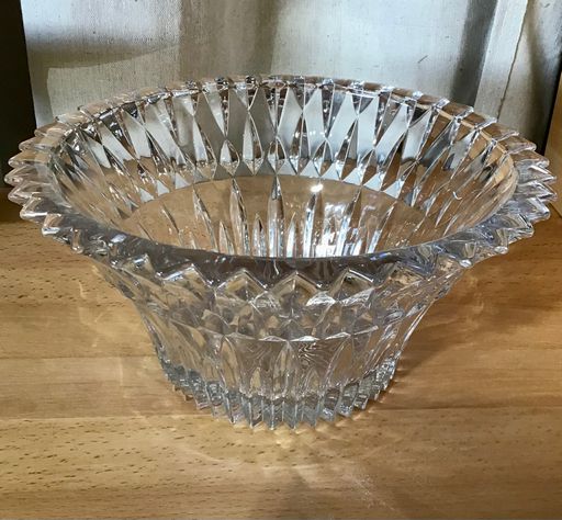 Crystal Bowl 10.25"Wx4.5"H