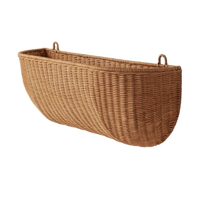 Ferm Braided Wall Pocket, Large, 29.5"W x 7.1"D x 9.8"H