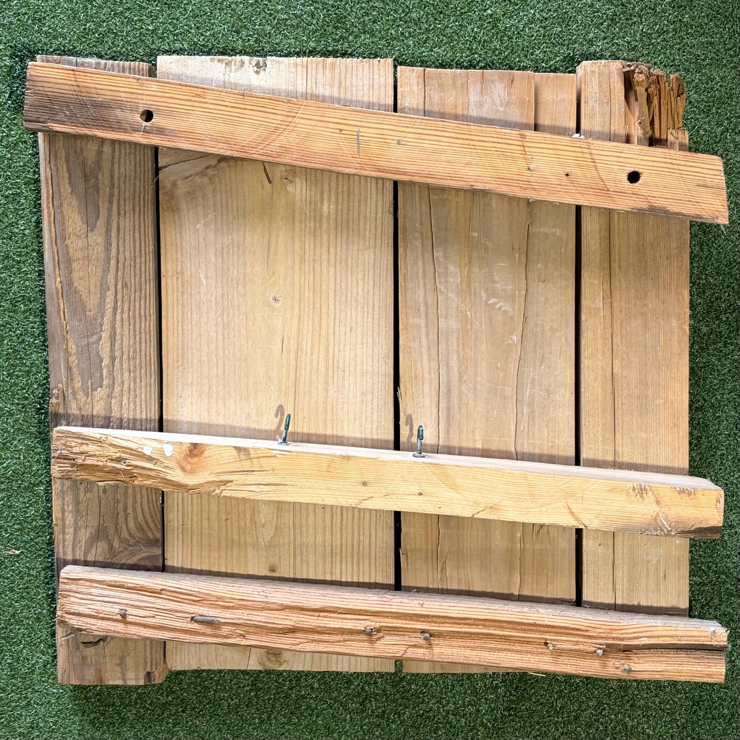 Rustic Woodburning of Clipper EB Sutton, 21W x20H x4D