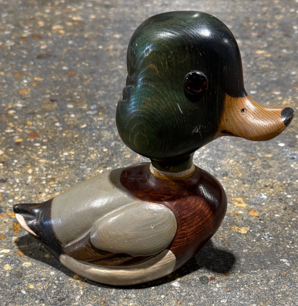 VTG Bob Hayden mallard decoy, 10"L x 4"W x 8"H