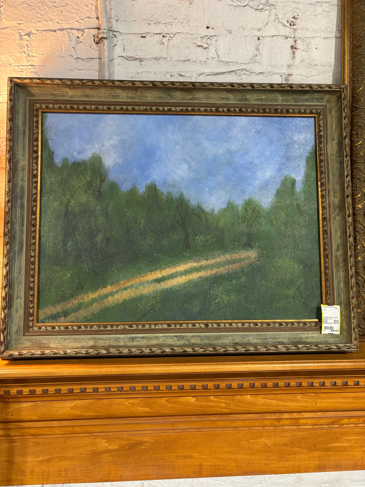 Landscape Oil on Canvas 29"WX23"Hx3"D