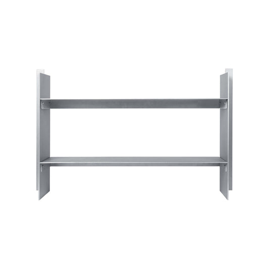 Lager Low Rack, aluminum,30.3" W x 11" D x 19.7" H