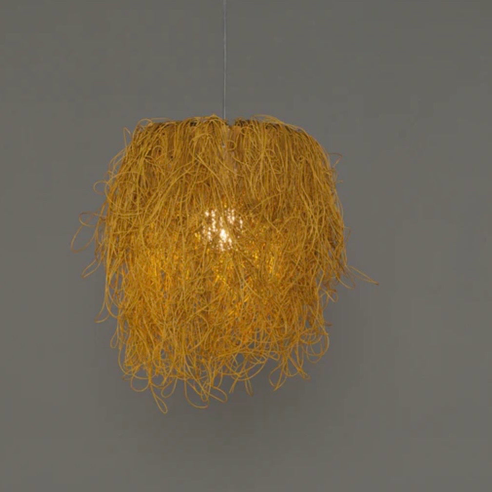 Caos Pendant Light, Gold Yellow,  19.7"H x 19.7"Dia