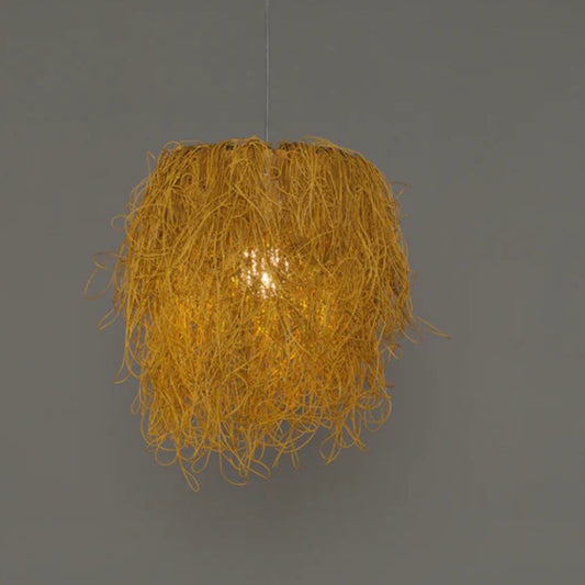 Caos Pendant Light, Gold Yellow,  19.7"H x 19.7"Dia