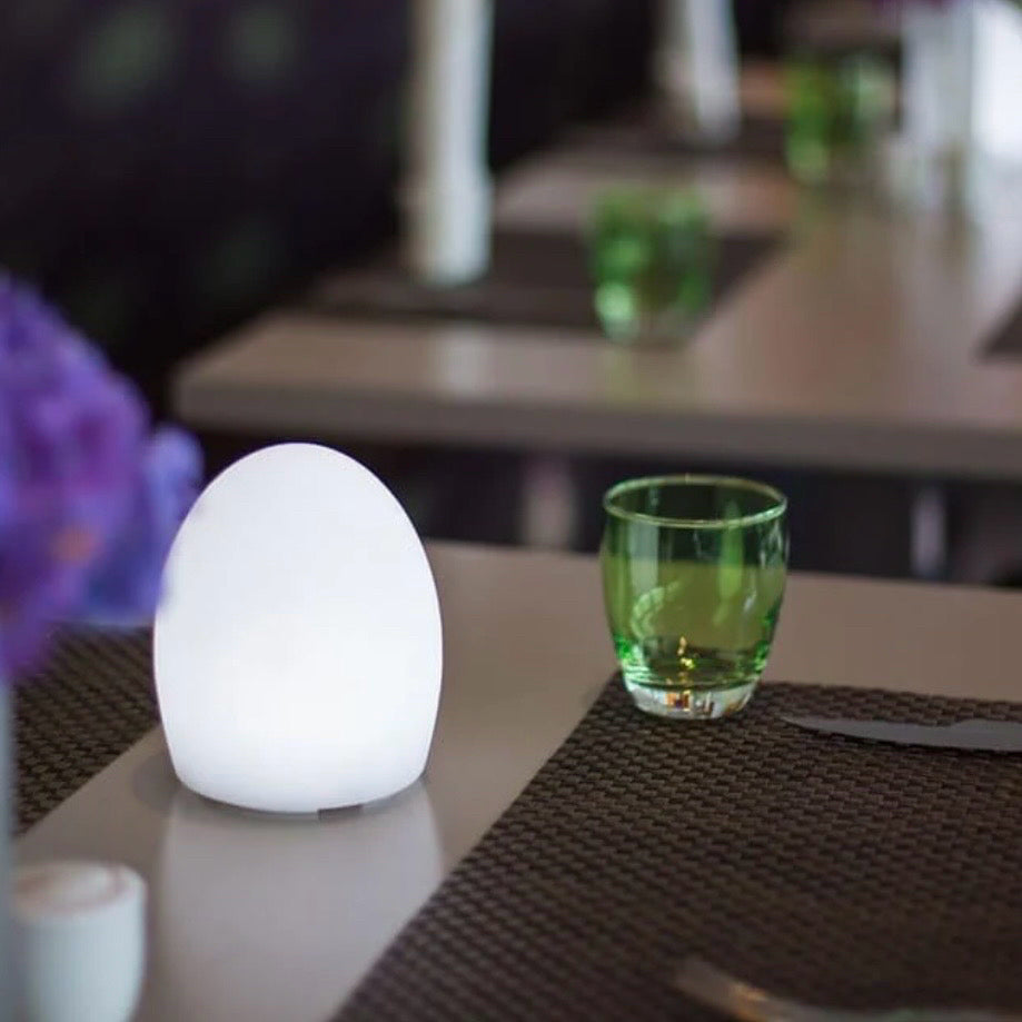 Point Outdoor Bluetooth LED Table Lamp, 5.5"Dia x 4.7"H