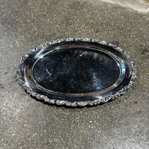 Oneida Silverplated Platter 18" L x 13" W x2"H