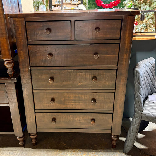 Pottery Barn Ashby 6 Drawer Tall Dresser, 36"W x 20"D x 48"H