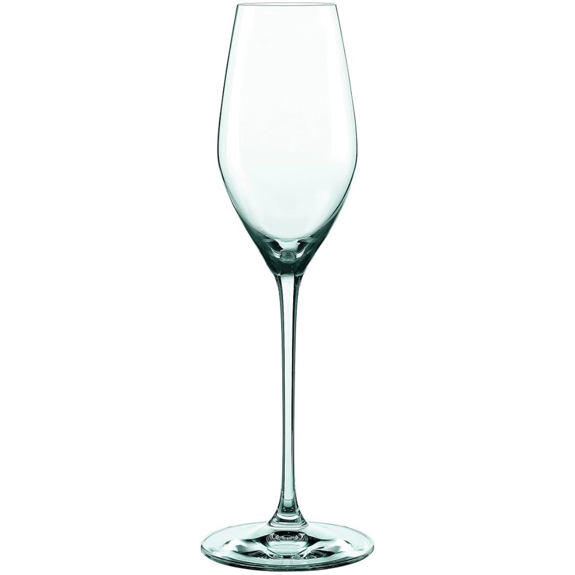 Set of 4 Nachtmann Supreme 9 oz. Champagne Flutes, Crystal, 3.5" Dia x 10.5" H