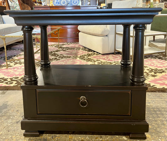 Black Side Table