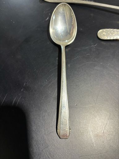 Towle Cascade Sterling Teaspoon (no Mono) 6" L x 1.25" W x .75" H
