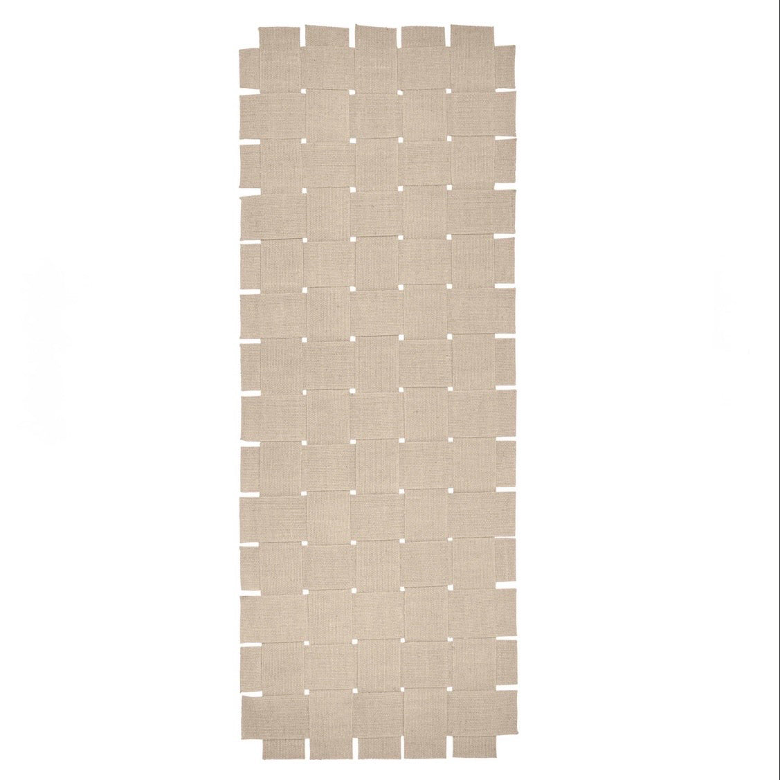 Ferm Living Foundation Runner, Cashmere, Wool/Cotton,  31.5"W x 78.7" L
