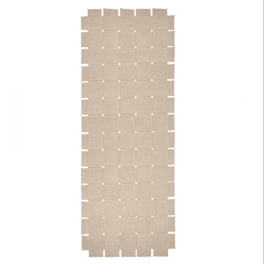 Ferm Living Foundation Runner, Cashmere, Wool/Cotton,  31.5"W x 78.7" L