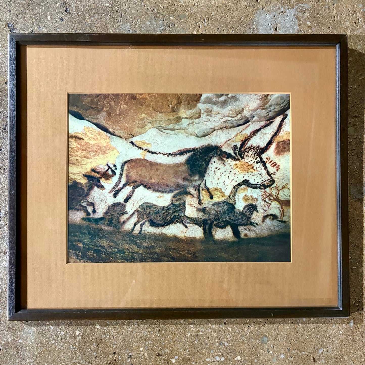 Lascaux Cave Painting Art Print, 15.75"W x 13.25"H x .5"D