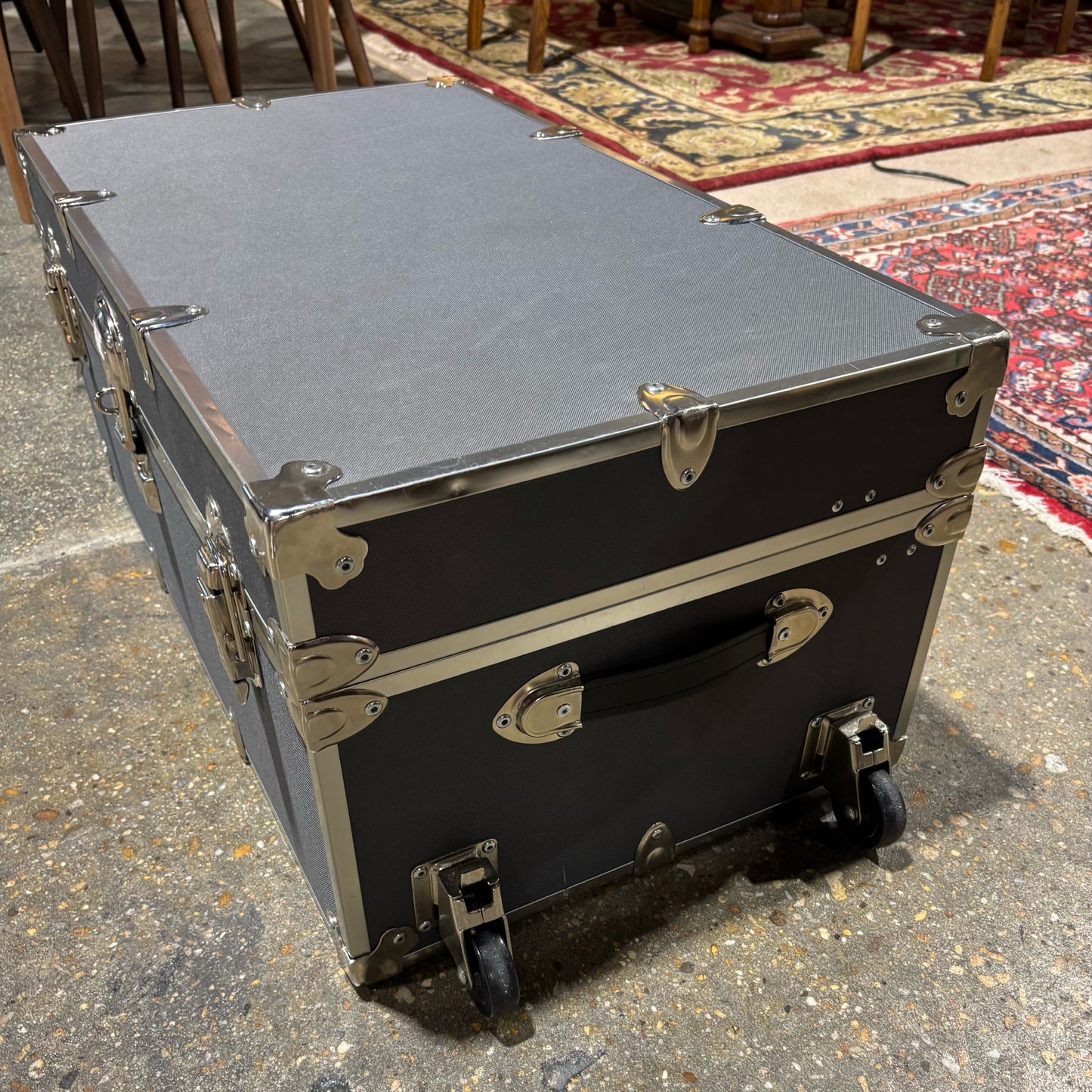 Storage Trunk with Wheels 32" L x 18" W x 14" H
