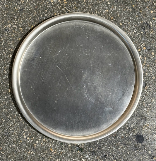Stainless tray, 11.25"Dia