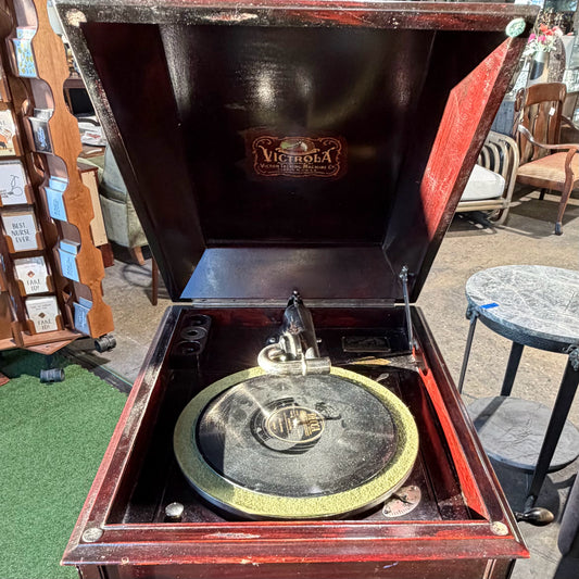 Antique Victrola Phonograph, IT WORKS!, c. 1905
