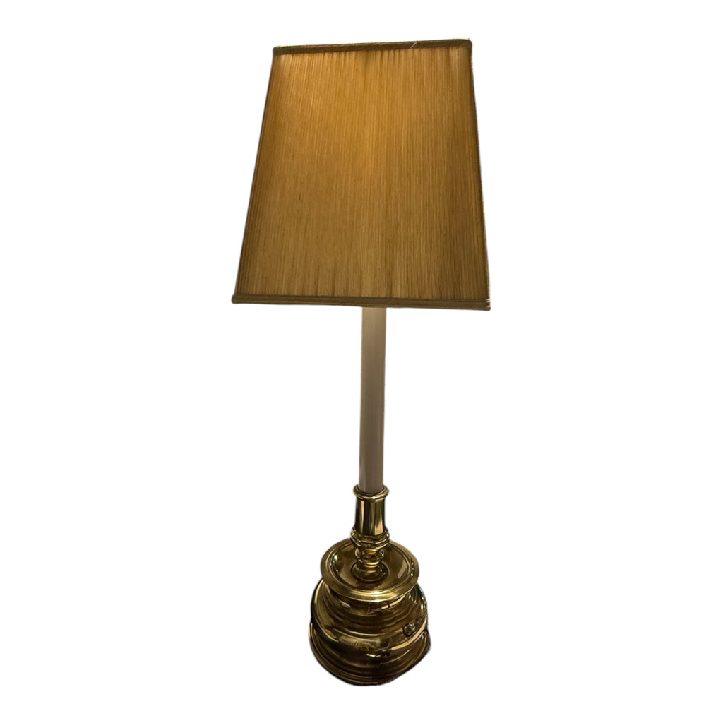 PAIR of VTG Stiffel brass lamps, 31"H