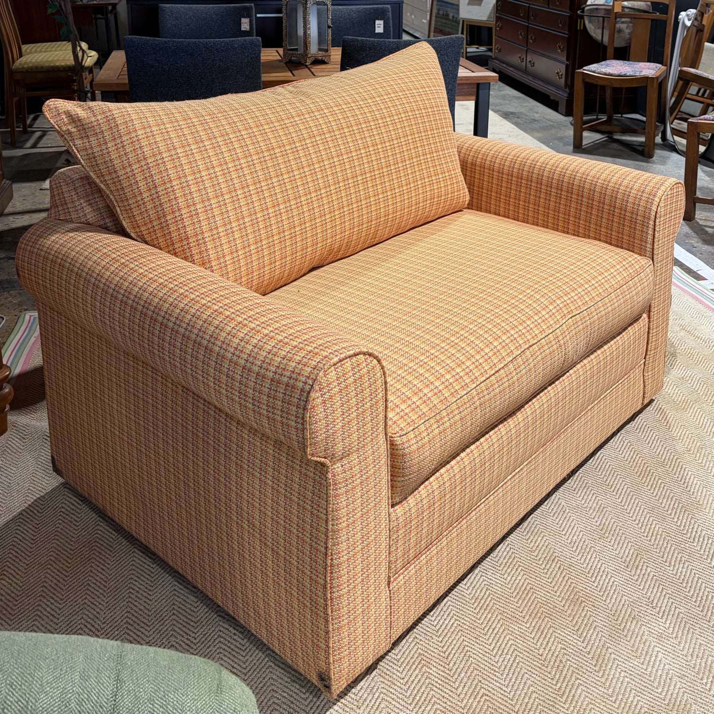 Twin Sleeper Loveseat, (AS IS) 53"W x 35.5"D x 29"H