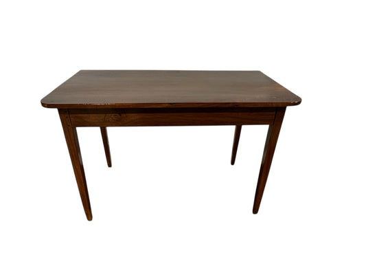 Antique 'demilune', 44"W x 23"D x 28.5"H