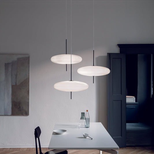 (ONE) Model 2065 LED Pendant Light, Italian,21.5" W x 21.5" D x 21.2" H