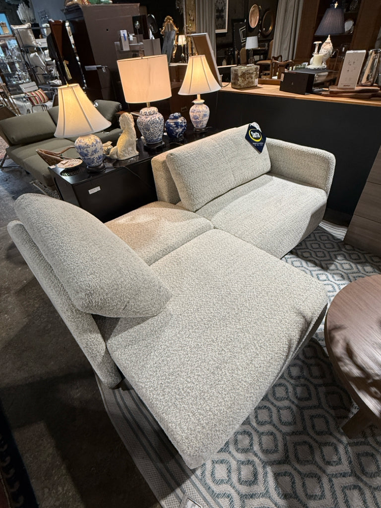 Tahoe Convertible Sofa, Serta, ivory, 42.1" W x 86" D x 34.3" H
