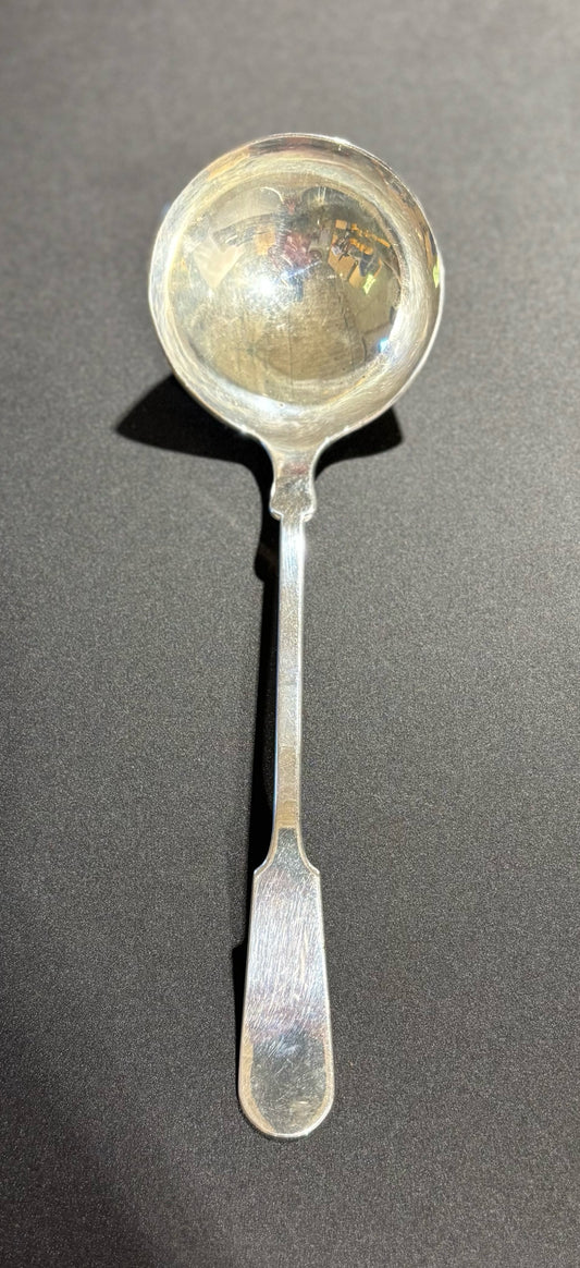 Silverplate Ladle, Bailey, Banks & Biddle, 10" L x 3" W x 2.25" H