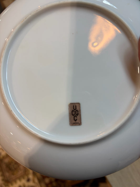 VTG UCGC Porcelain Plate, 6.25"Dia