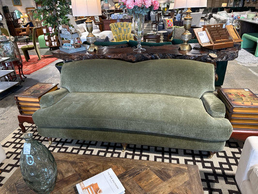 Rose Sofa, loden,83" W x 39" D x 33" H