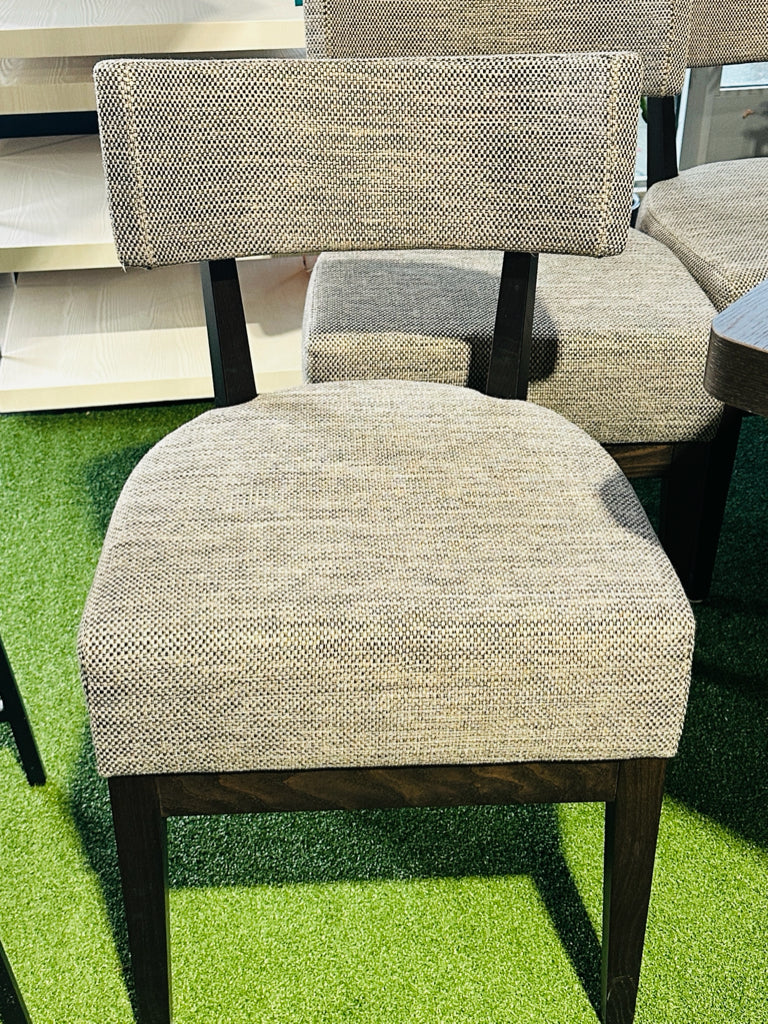 SET of  Alf Italia "Accademia" upholstered dining chairs