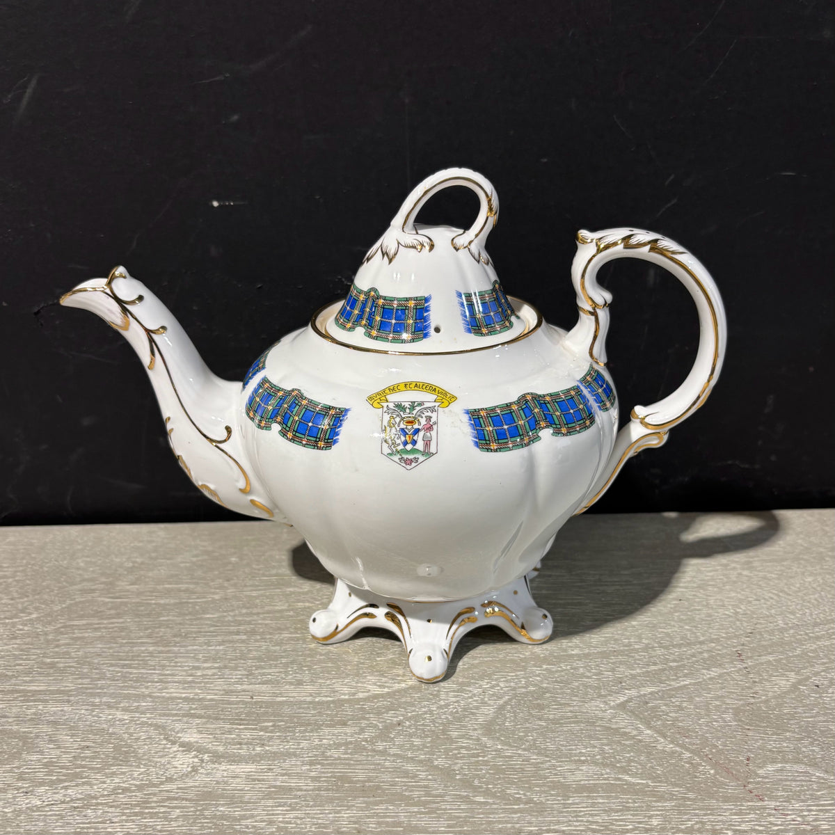 Royal Stafford Nova Scotia Teapot W/ Cream and Sugar