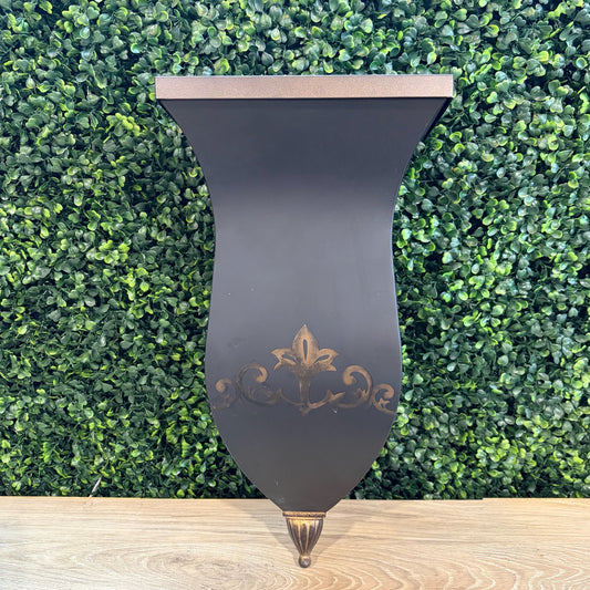 Southern Living @ Home Florentine Wall Vase/Corbel Shelf, 16"H x 5.75"D x 8"W