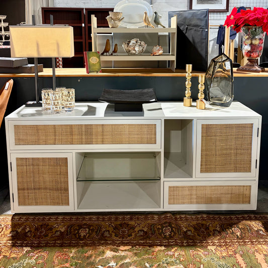 Clearwater Shoji Credenza, 61"W x 18"D x 28"H