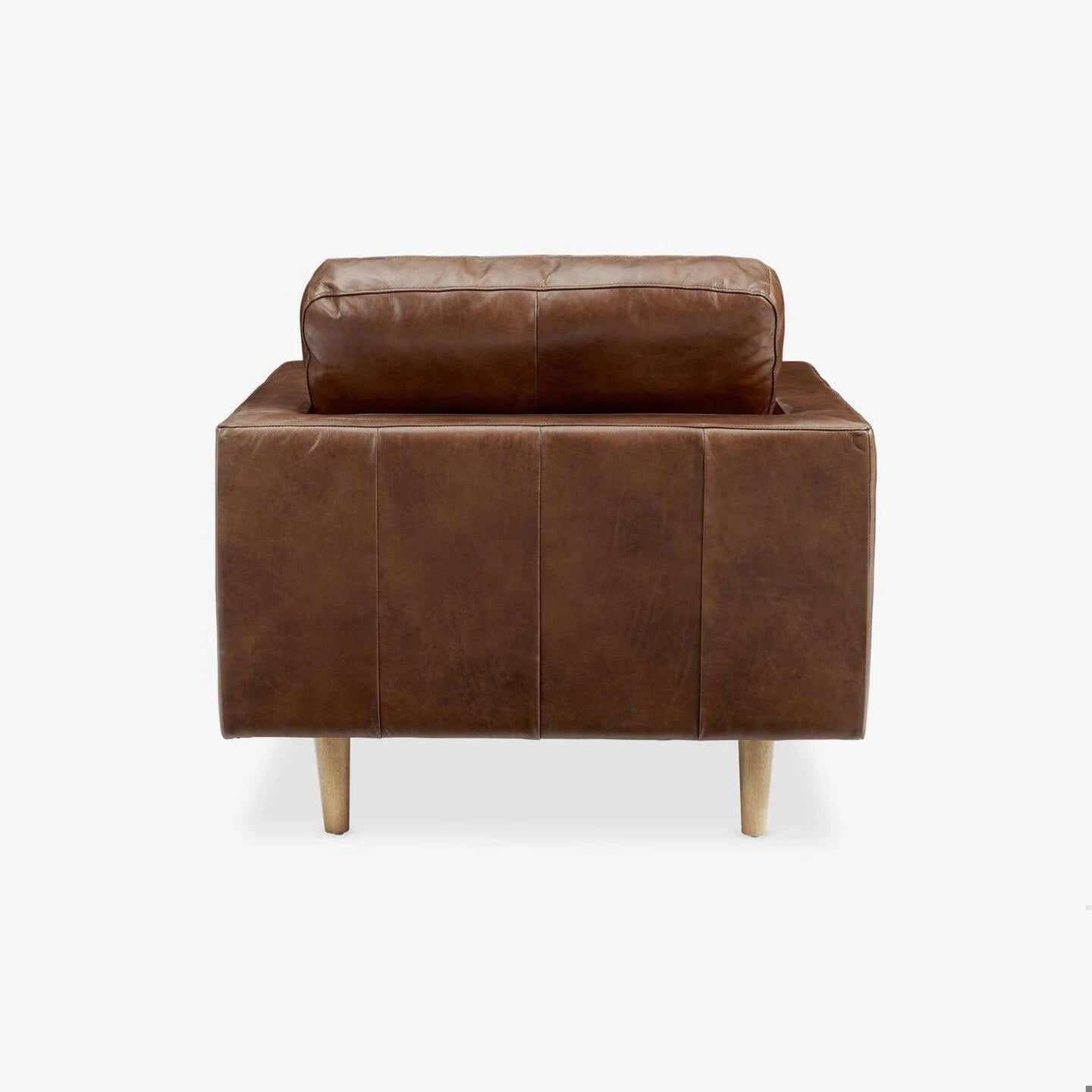 NEW Hewitt Occasional Armchair, Cognac Leather
