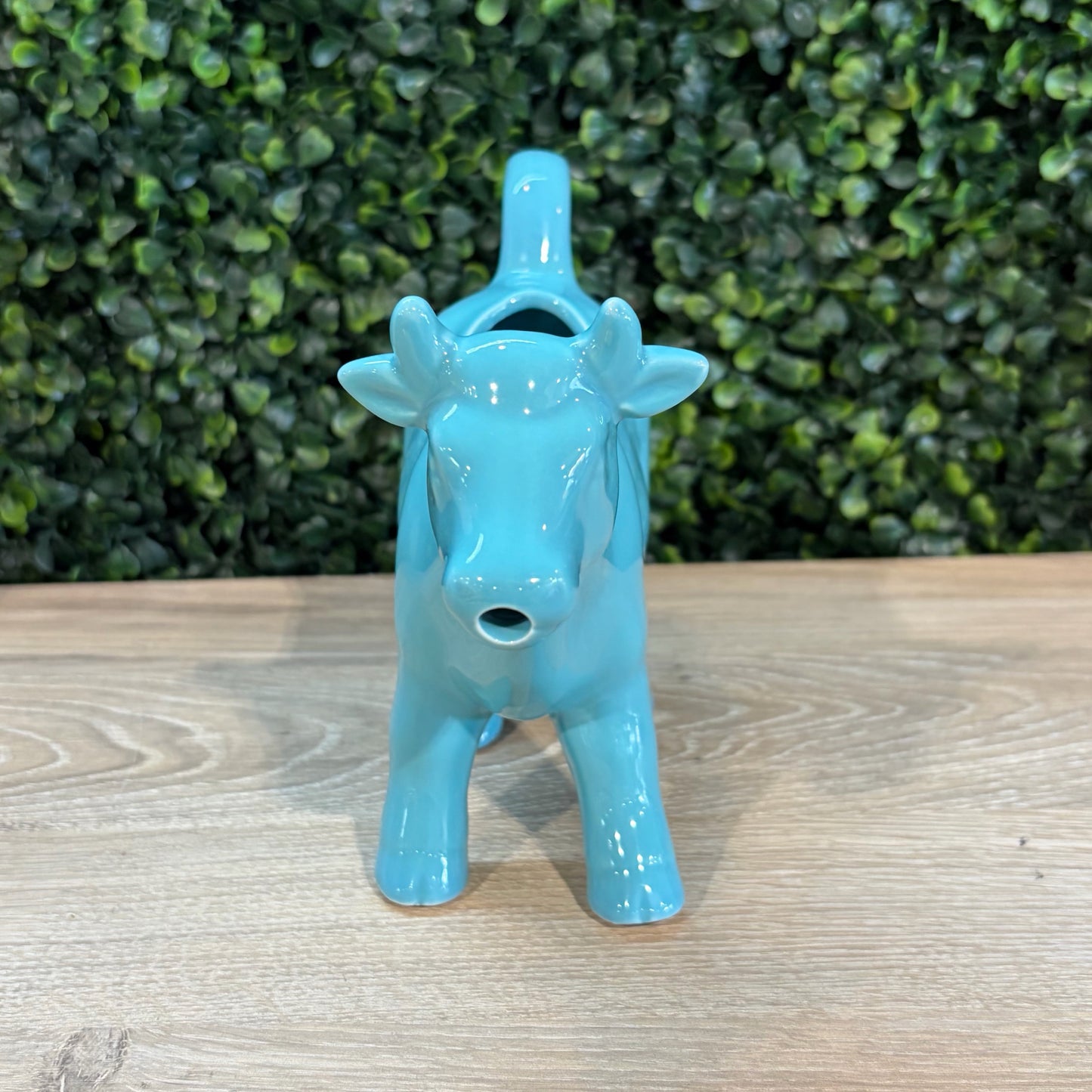 Food Network Cow Creamer, Aqua, 8"L x 5.5"H x 2.5"W