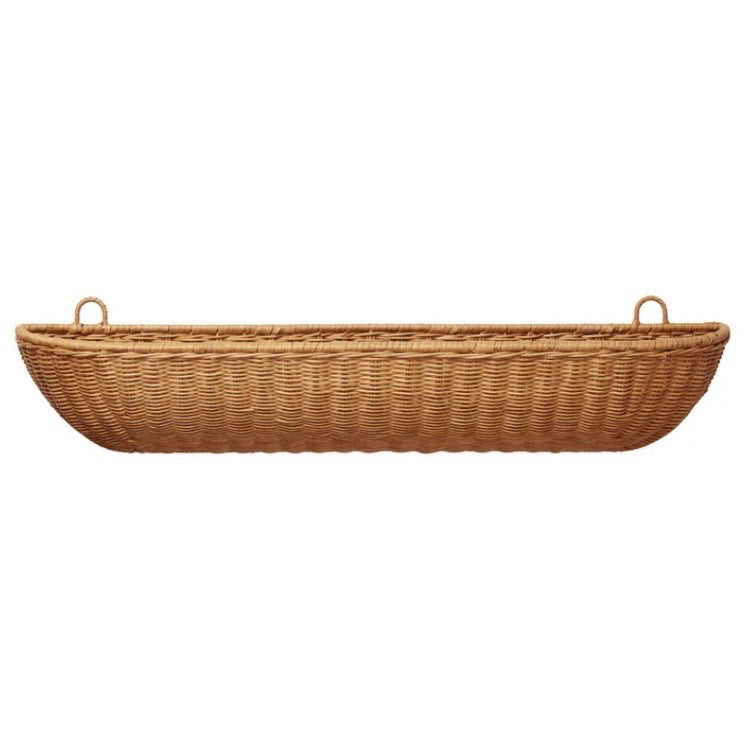 Ferm Braided Wall Pocket, 29.5"W x 5.5"D x 5.5"H
