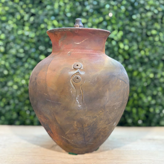 Clay-ware Original Jar by Mari Wander, 11"H x 9"Dia