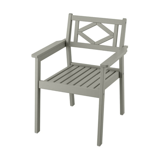 Bondholman 3-Piece Grey Outdoor Seating Set: Bench, Armchair & Folding Chair