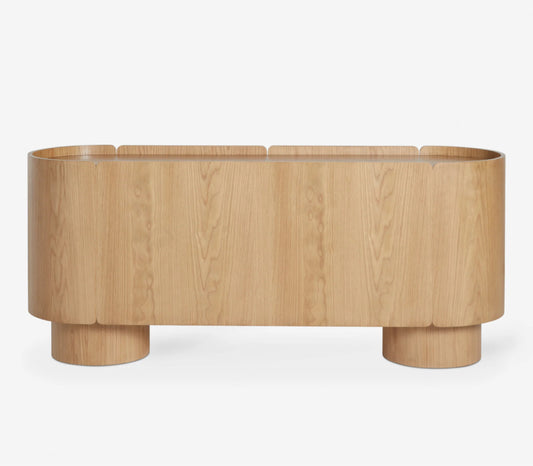 NEW Raphael Dresser, blonde, 73" W x 31" D x 22" H