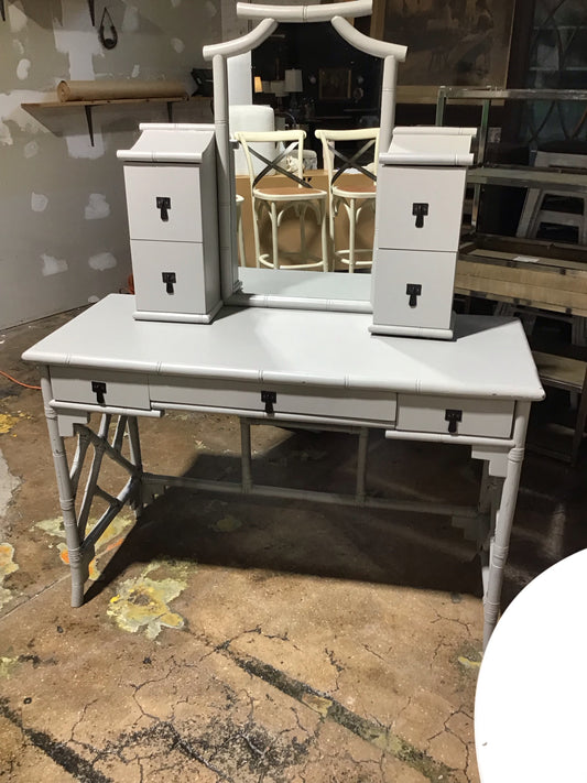 Asian Inspired Vanity Table 47" L x 20" W x 61" H