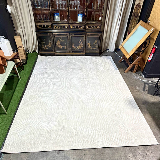 DKNY Central Park West Ivory Modern Indoor Rug, 9' x 12'