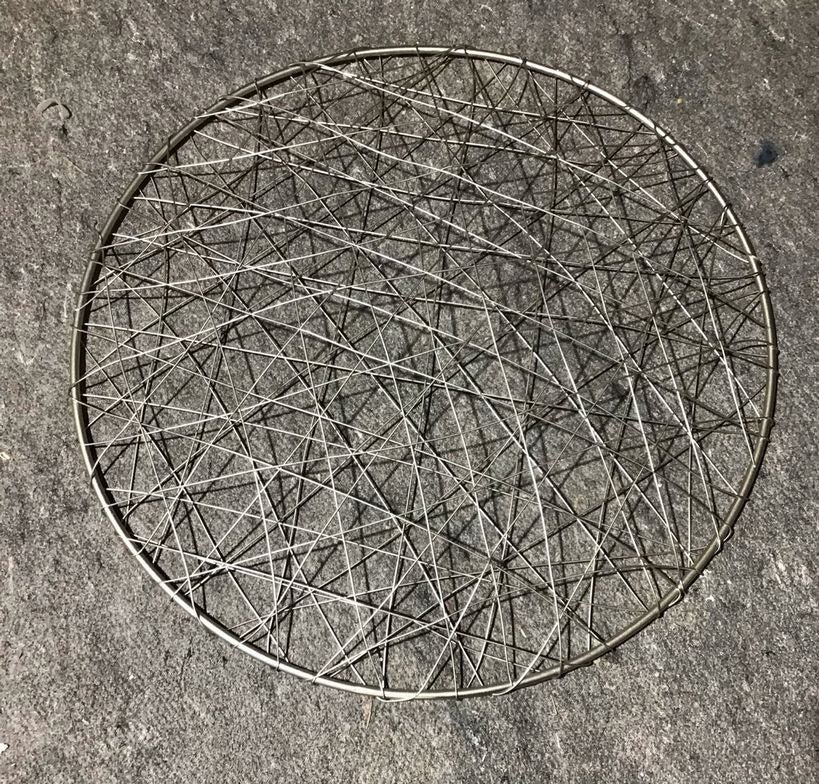 Metal Circular Wall Art 32"x3"