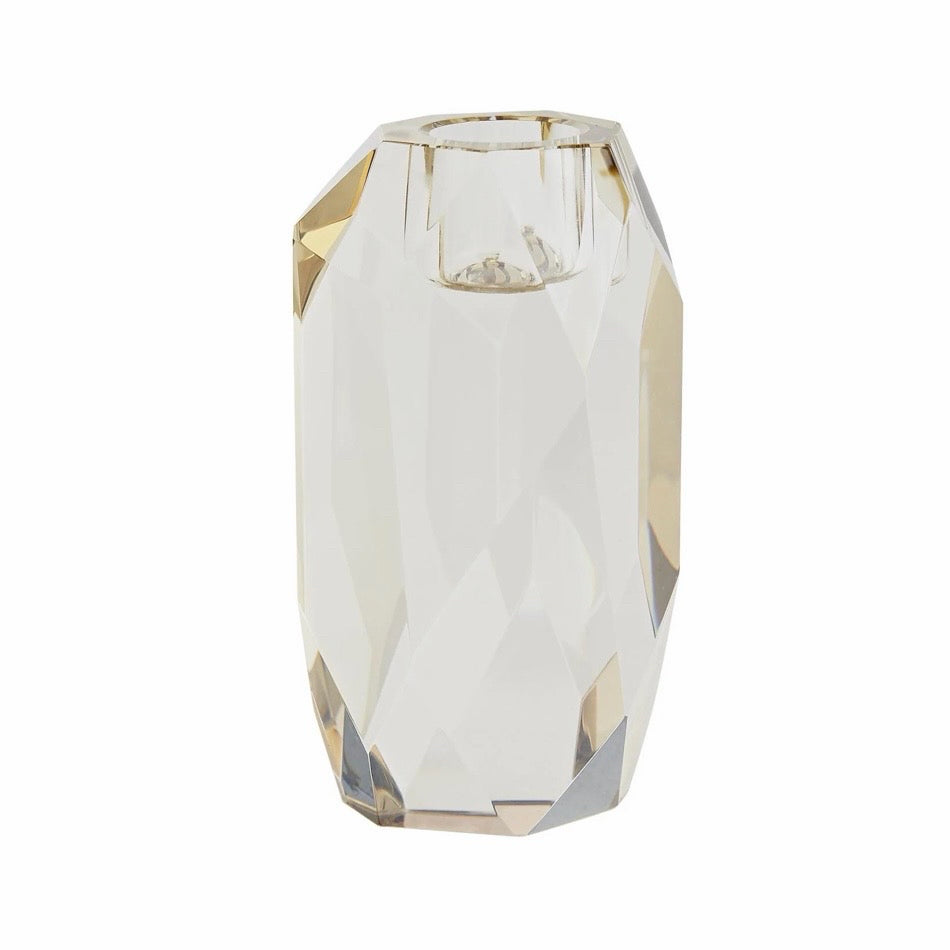 Violet Candle Holders, Set of 3, 8"H 5"H 2"H
