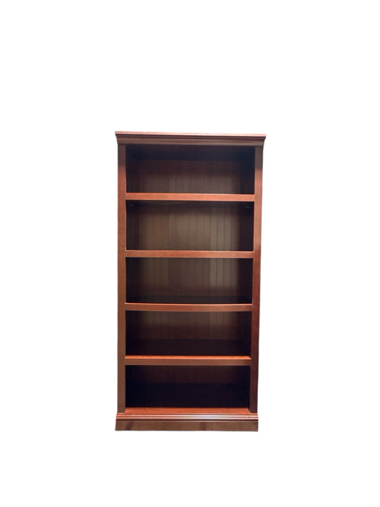 Bookcase, 5 shelves, adjustable, 35.55"W x 12"D x 72.5"H