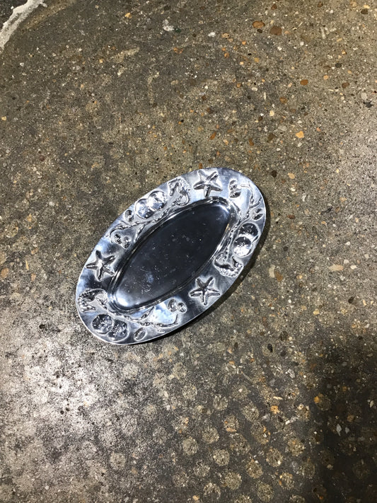 Vintage Mariposa Brillante Nautical Tray 15" L x 9 " W x1.25" H