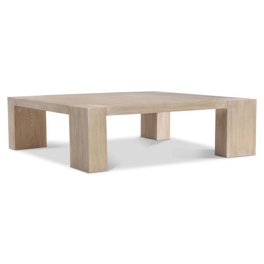 Bernhardt Darsa Cocktail Table, Geige / Muted Light Brown, 54" W x 54" D x 16" H