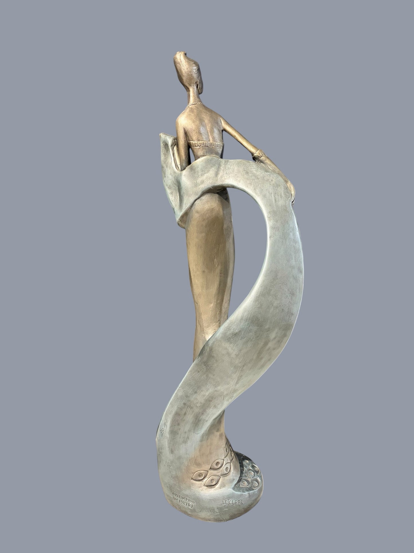 VTG "LeClerc" (1987) by Austin Productions, 28.25"H x 10"W x 6"D