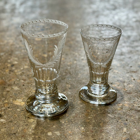 William Yeoward Retired Adriana Design Crystal Wine Glasses, Pair, Large & Small