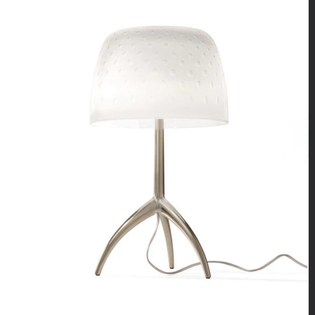 Lumiere 30th Table Lamp, Bulles / Size: Small: 7.9"Dia x 13.75"H