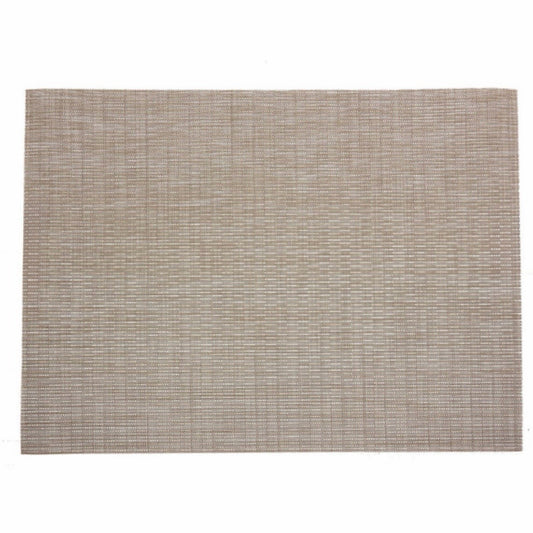 Chilewich Solid Indoor/Outdoor  Mat, Pebble, 35"W x 48"L x .5"